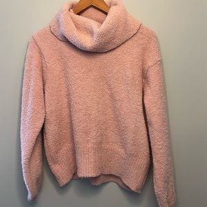 Jessica Simpson - Pink Turtleneck - soft, long sleeve, good condition!